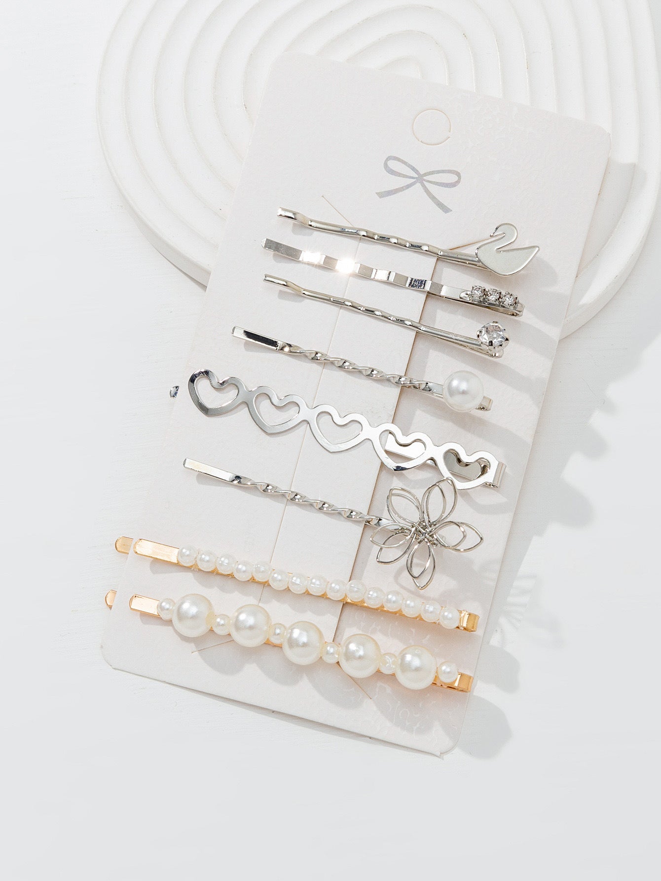 Wholesale Alloy One Word Set Hair Clip